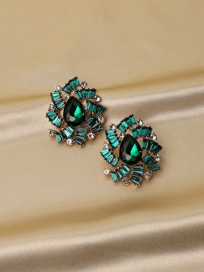 Women Sapphire Opulence Stud Earringss