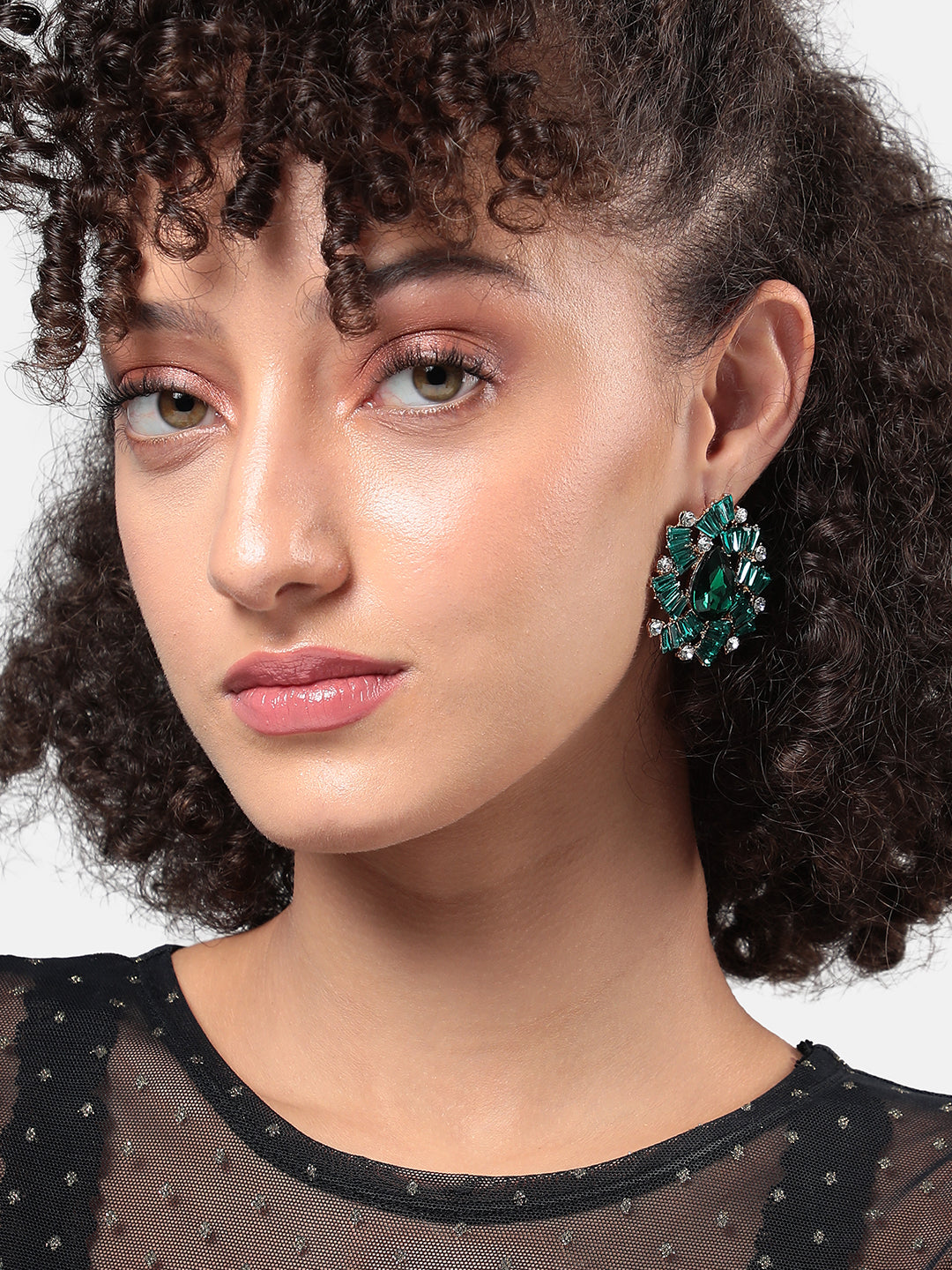 Women Sapphire Opulence Stud Earringss