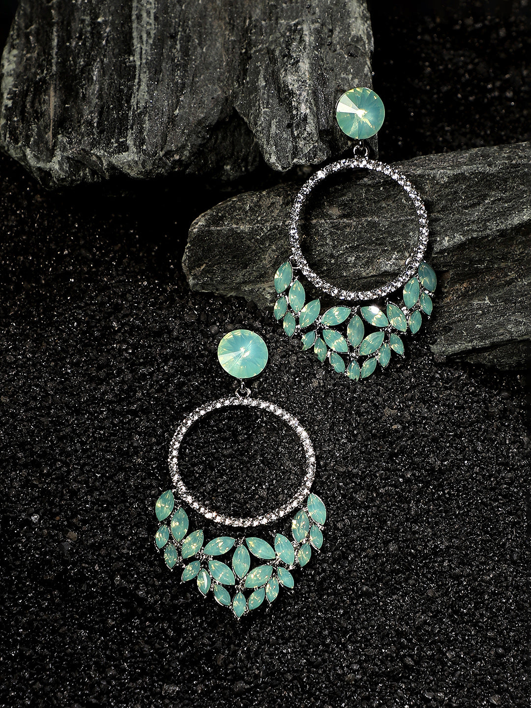 Women Radiant Rivulet Drop Earringss
