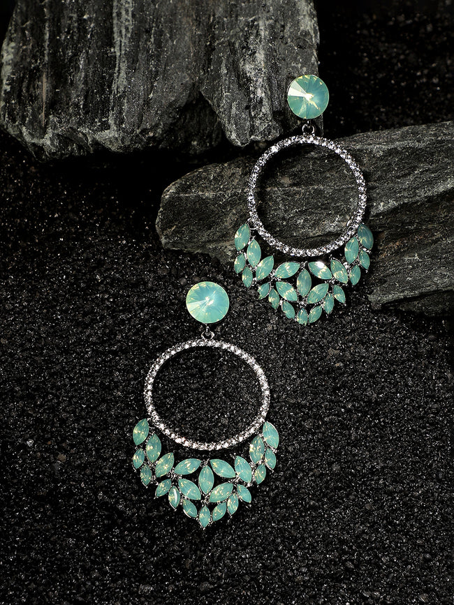 Women Radiant Rivulet Drop Earringss