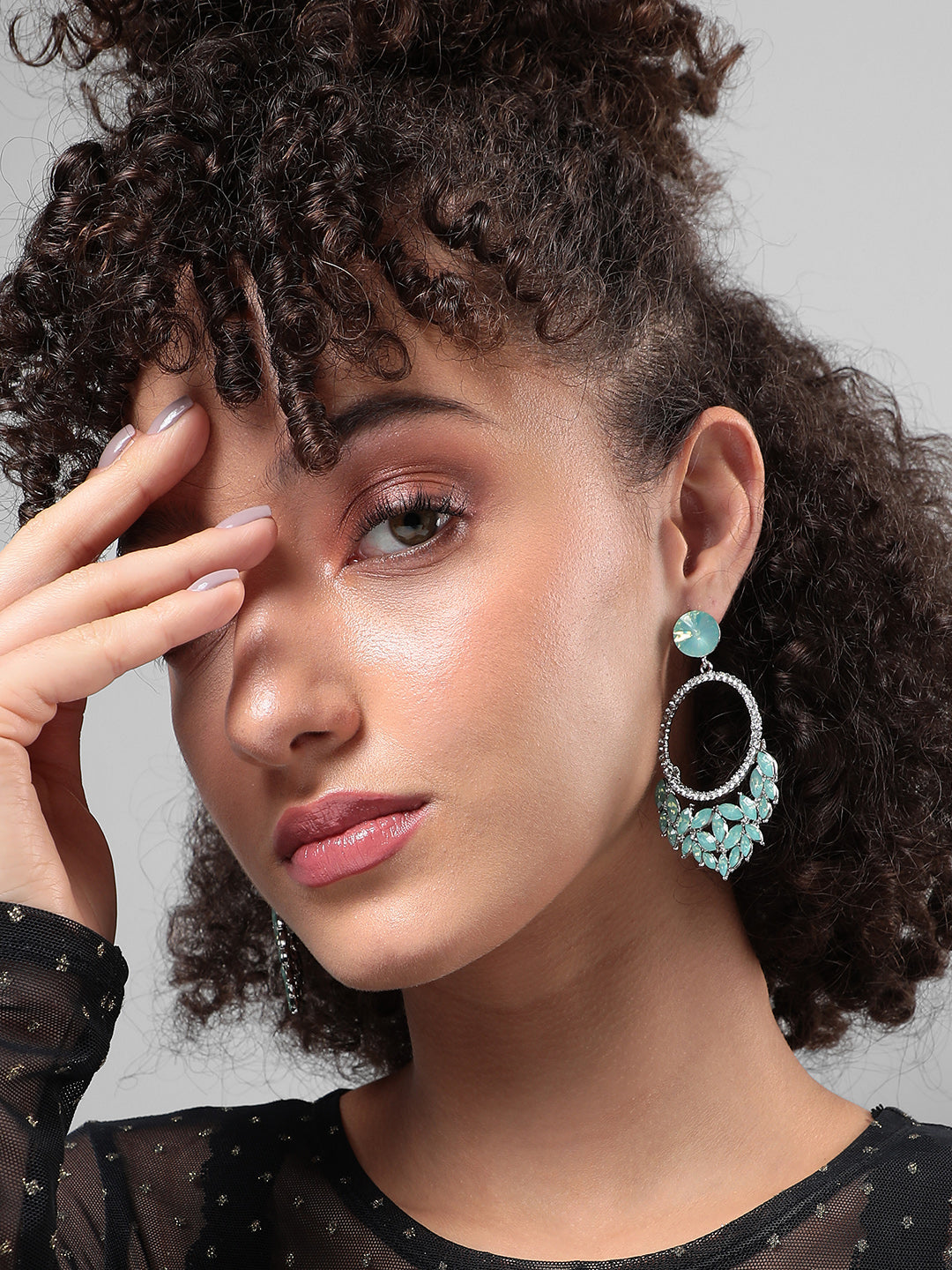 Women Radiant Rivulet Drop Earringss