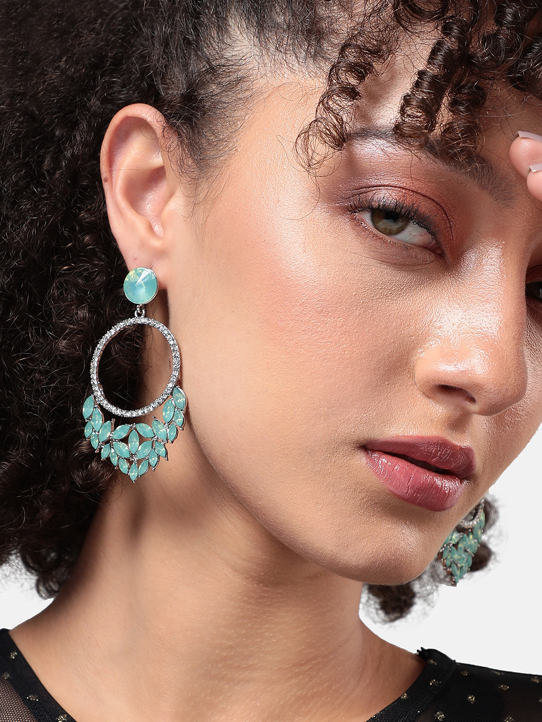 Women Radiant Rivulet Drop Earringss