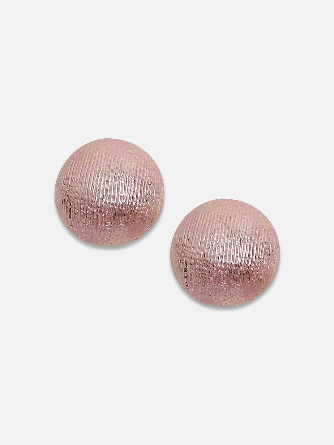 Women Ribbed Stud Earringss