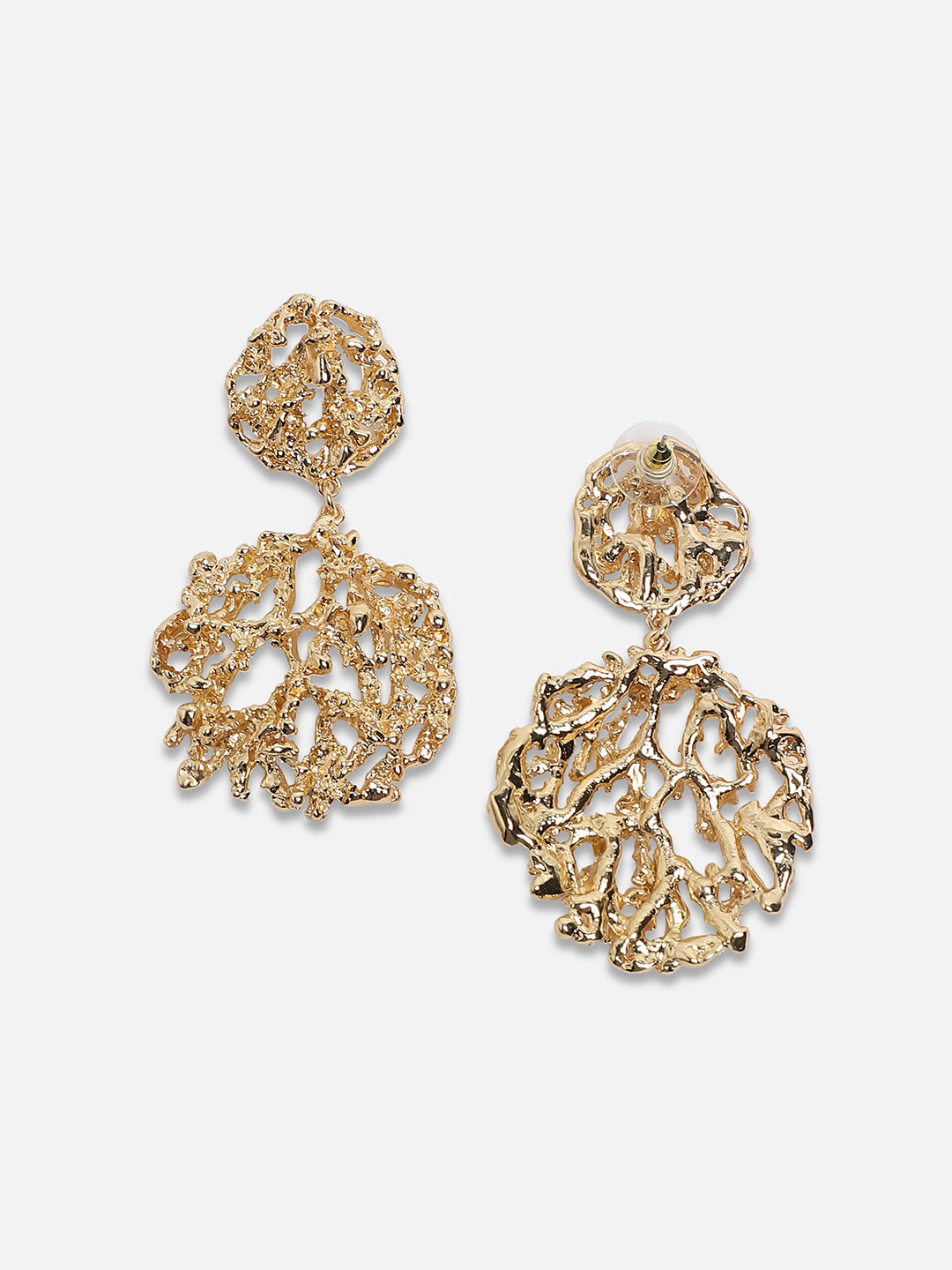 Women Dewy Dahlia Drop Earringss
