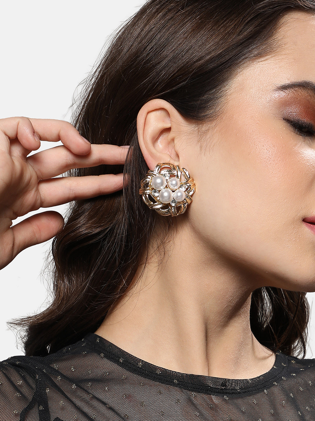 Women Twilight Trellis Stud Earringss