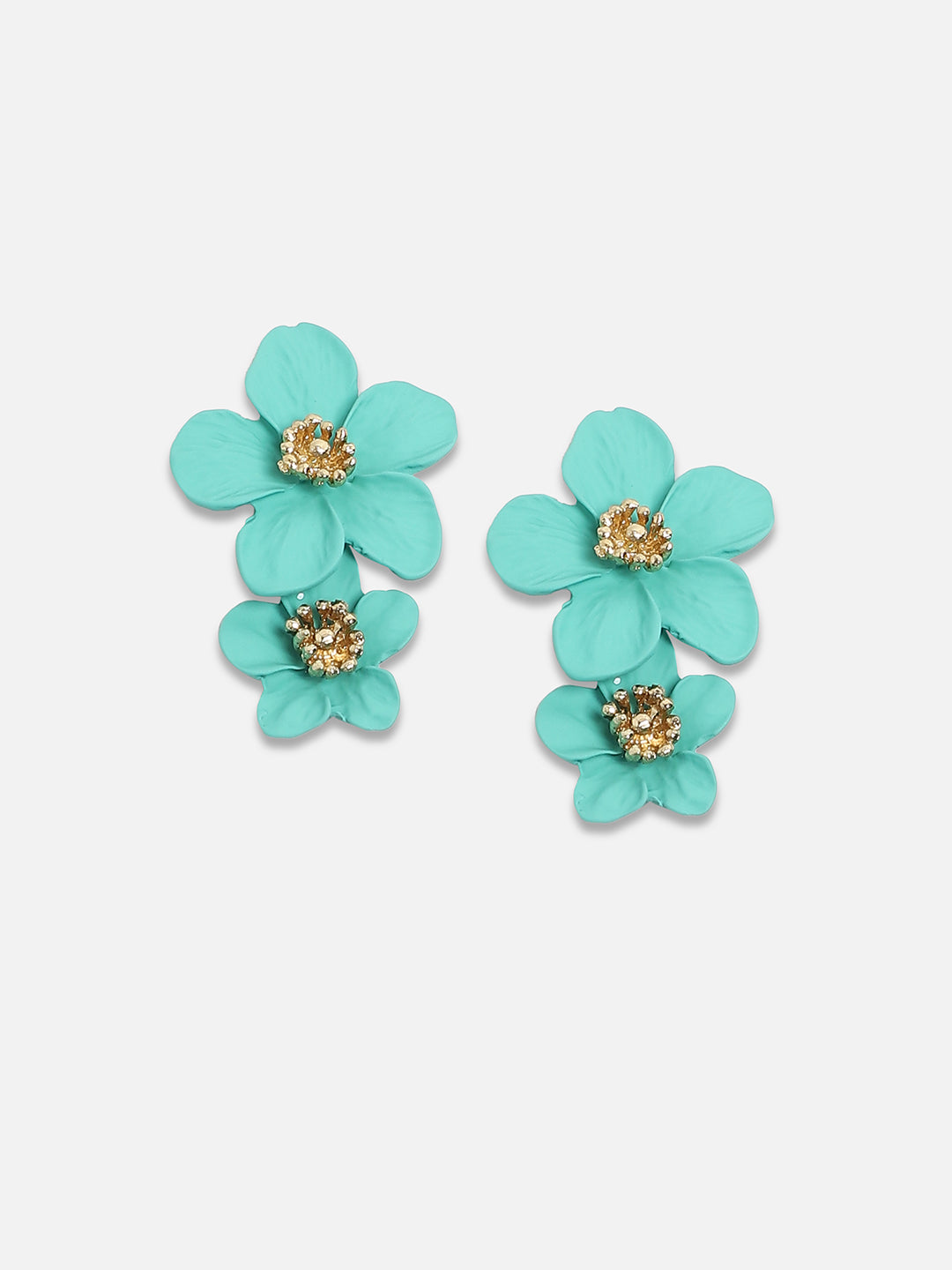 Women Maxi Flora Drop Earringss