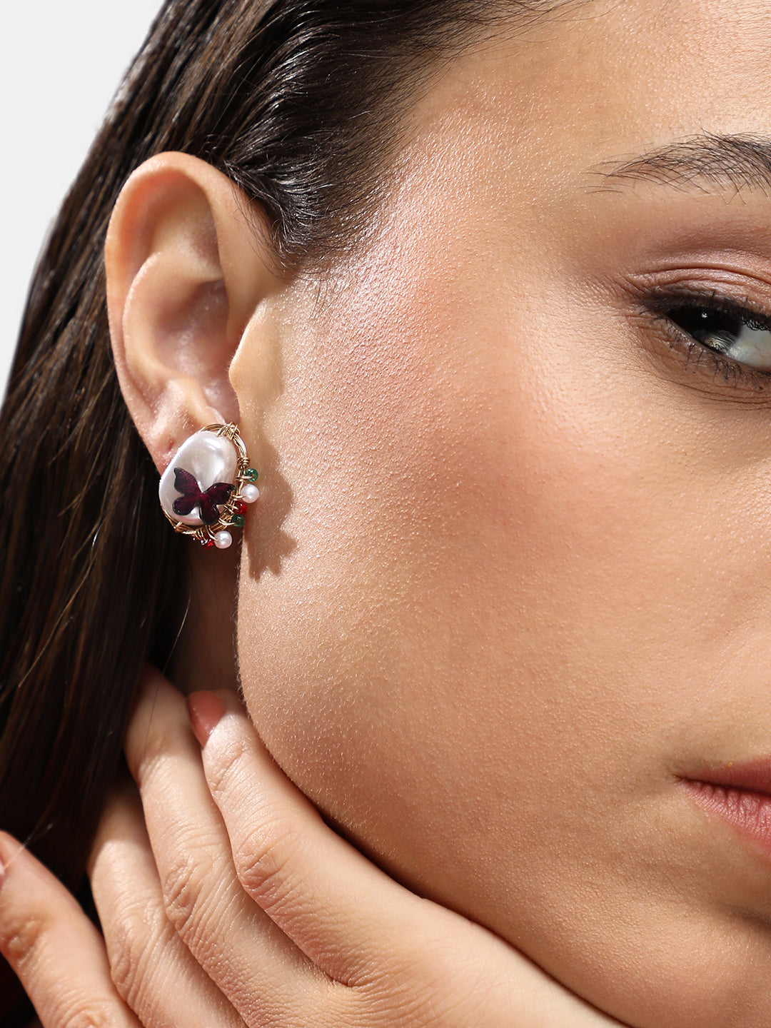 Women Pearls Earrings
