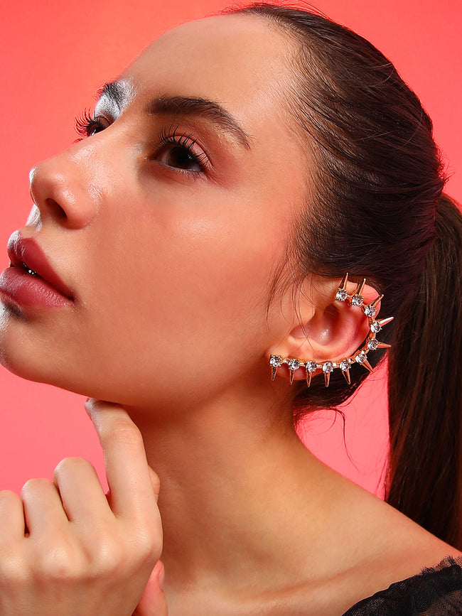 Women Contemporary Ear Cuff Earrings