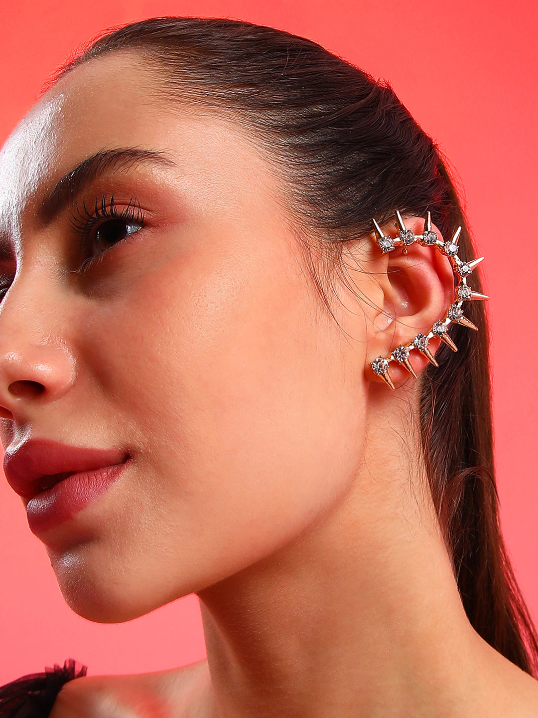 Women Contemporary Ear Cuff Earrings