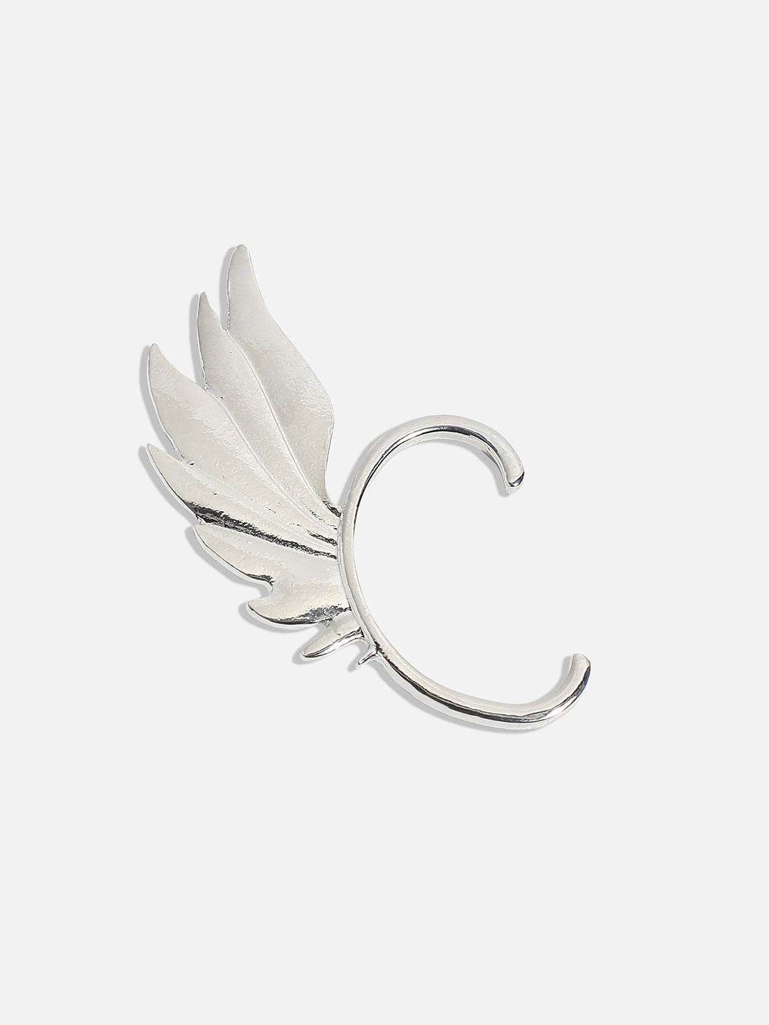 Women Silver Radiant Wraps Earcuffs