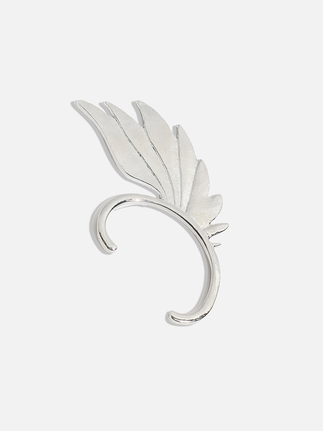 Women Silver Radiant Wraps Earcuffs