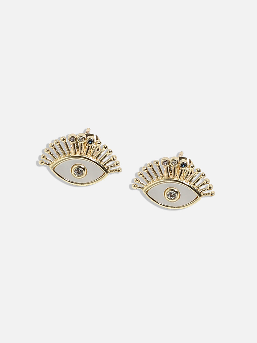 Women Gold Elegant Stud Earrings