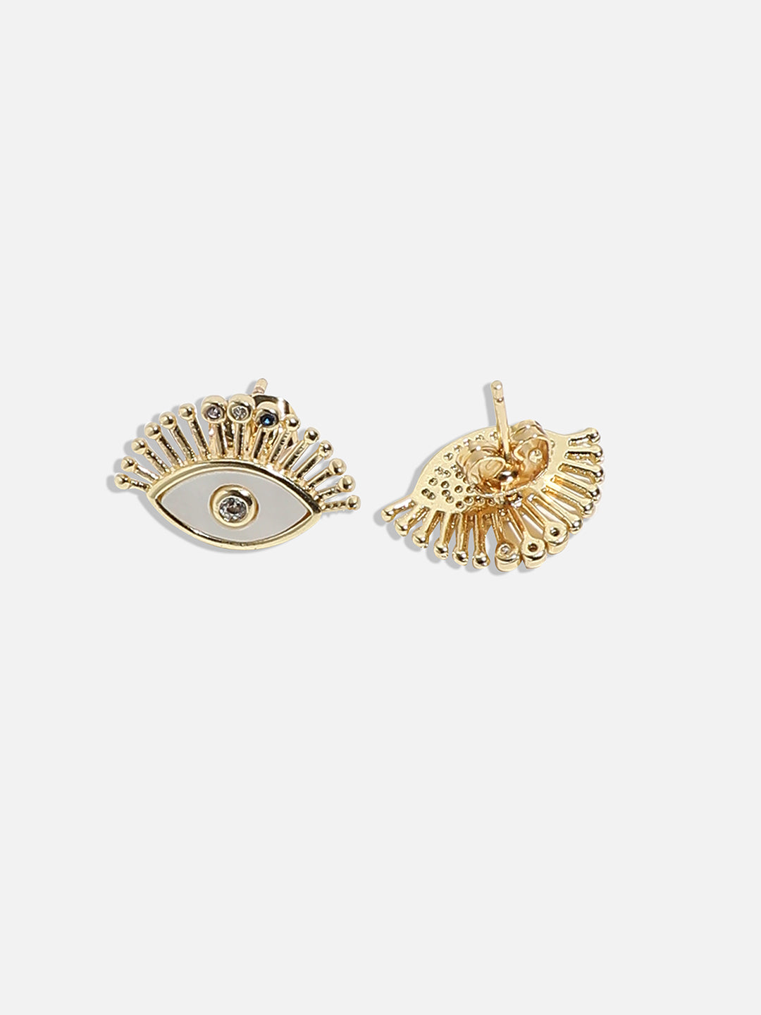 Women Gold Elegant Stud Earrings