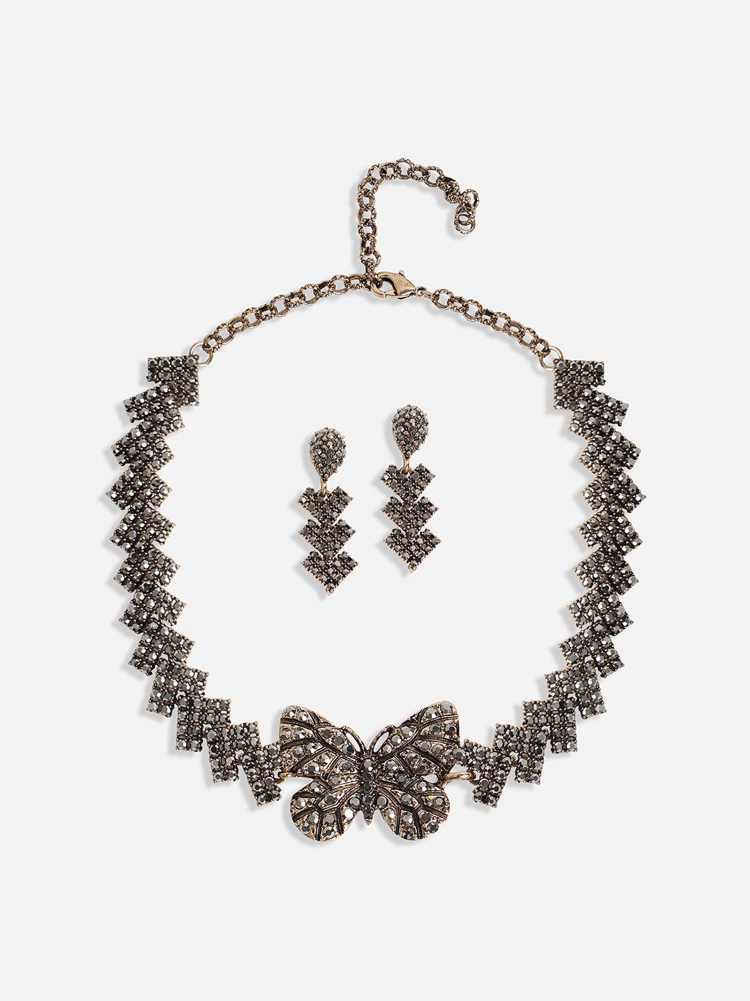 Women Embellished Butterfly Jewellery Set