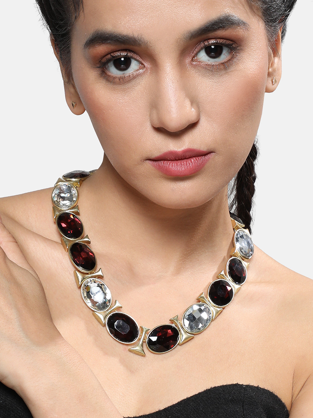 Women Enchanting Ember Collar Necklace