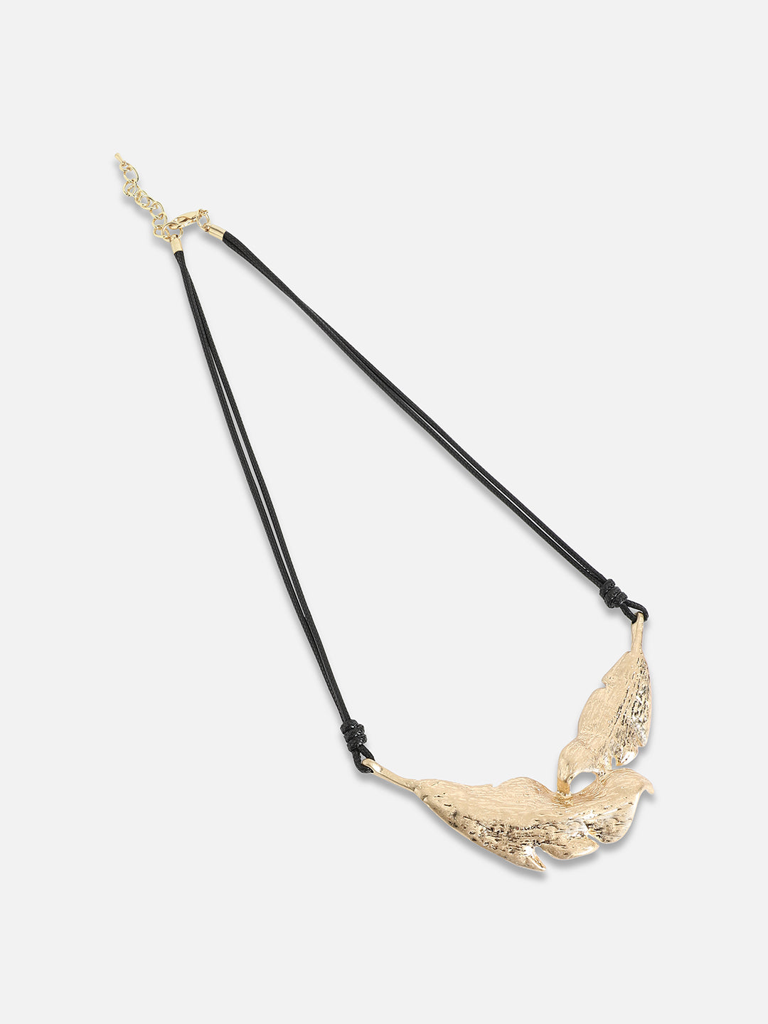 Women Foliage Mirage Thread Necklace