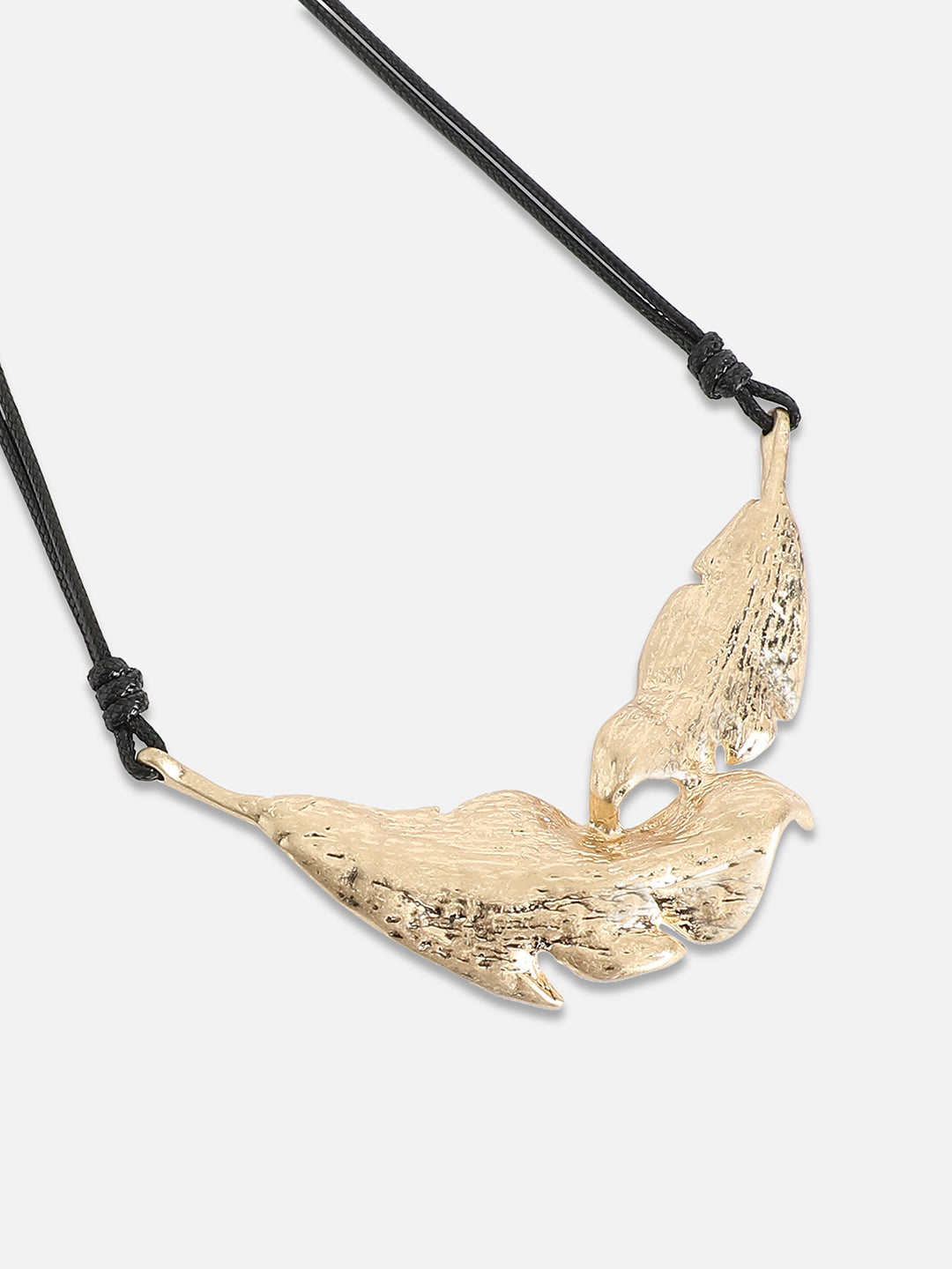 Women Foliage Mirage Thread Necklace