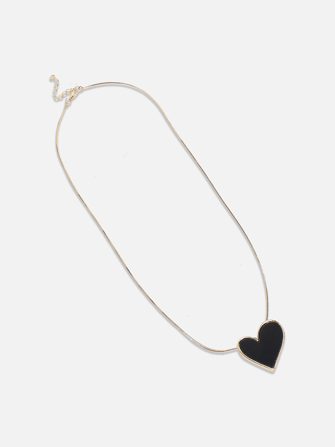 Women Enamel Heart' Pendant Necklace