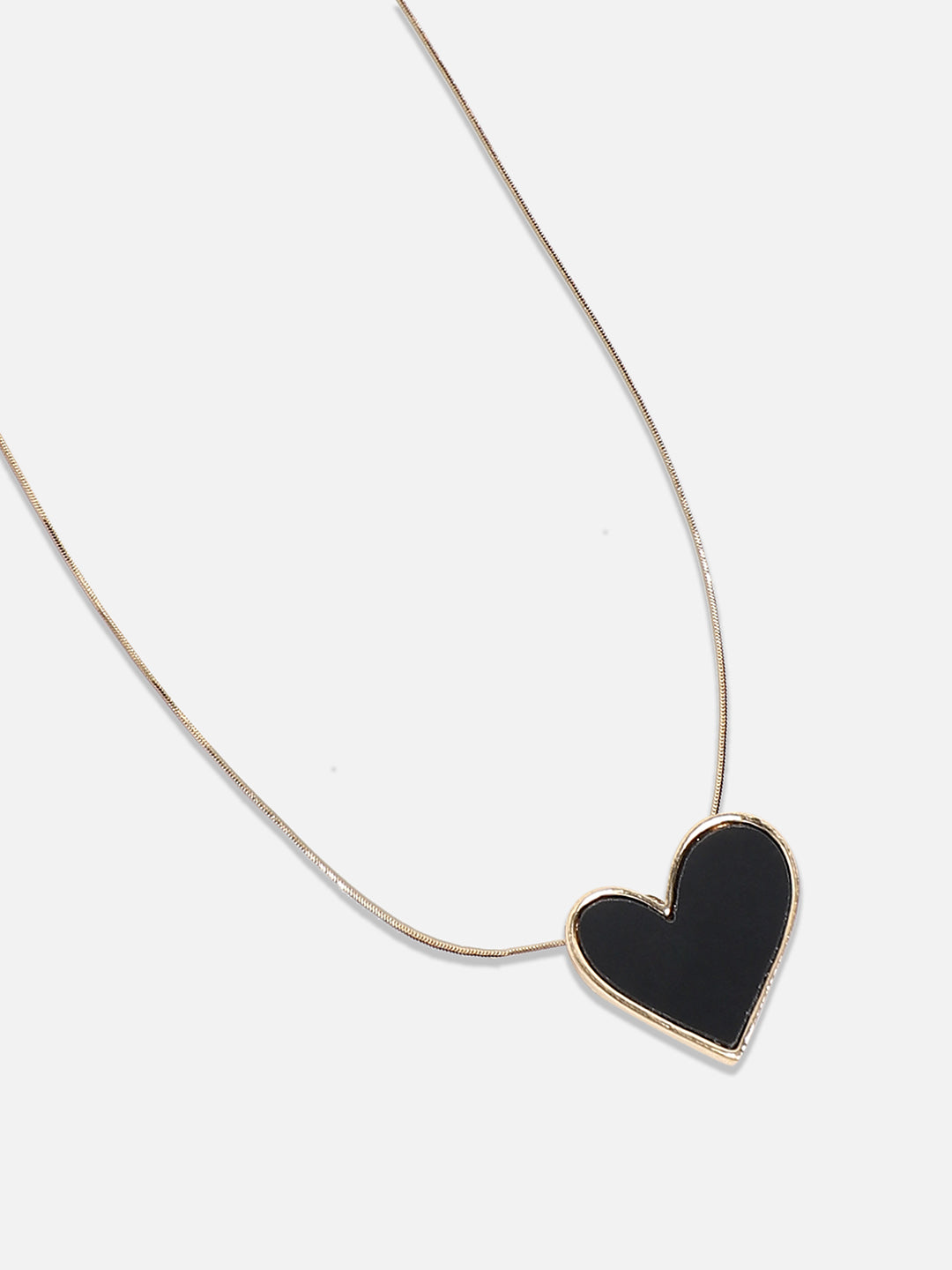 Women Enamel Heart' Pendant Necklace