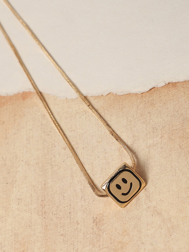 Women Smile Collar Necklace