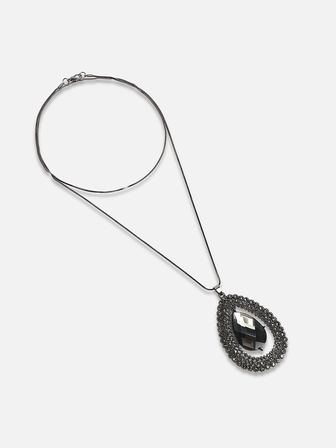 Women Victorian Velvet Pendant Necklace