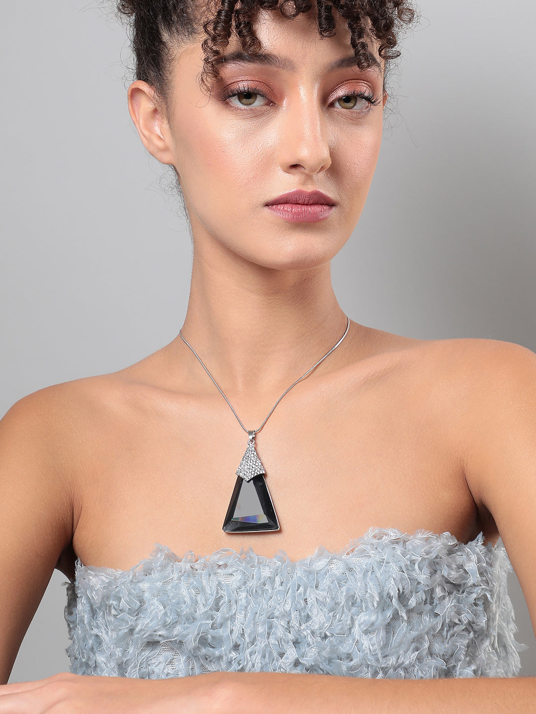 Women Blossom Bauble Pendant Necklace