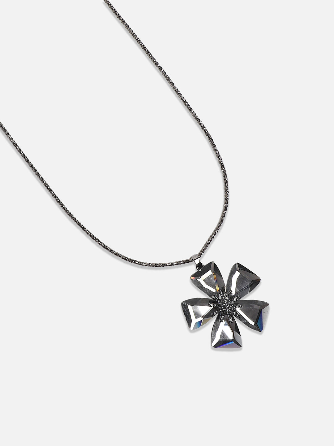 Women Gilded Garden Pendant Necklace