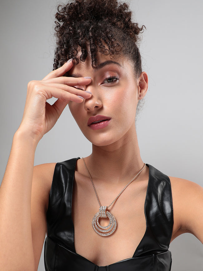 Women Enchanted Echo Pendant Necklace