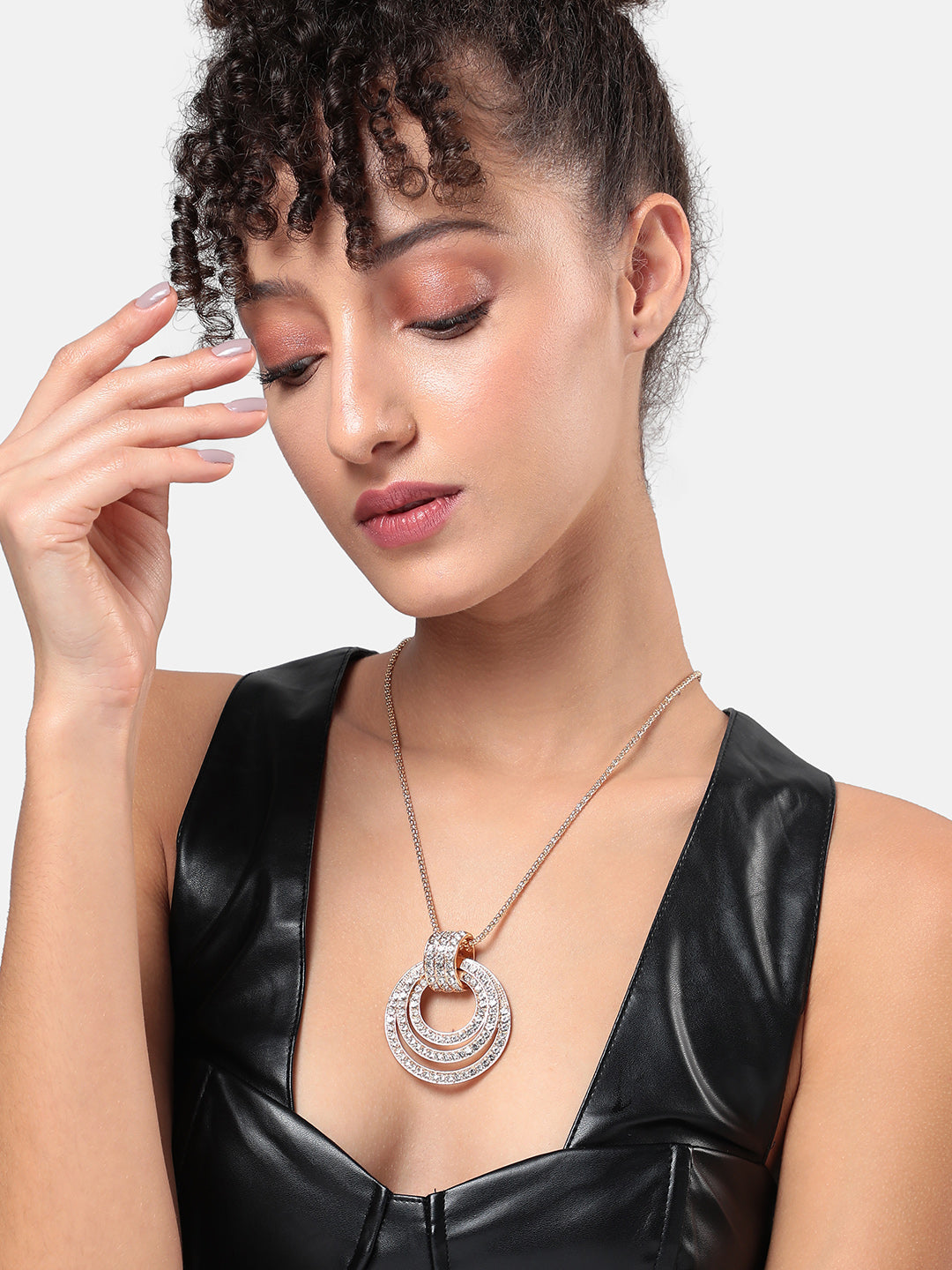 Women Enchanted Echo Pendant Necklace