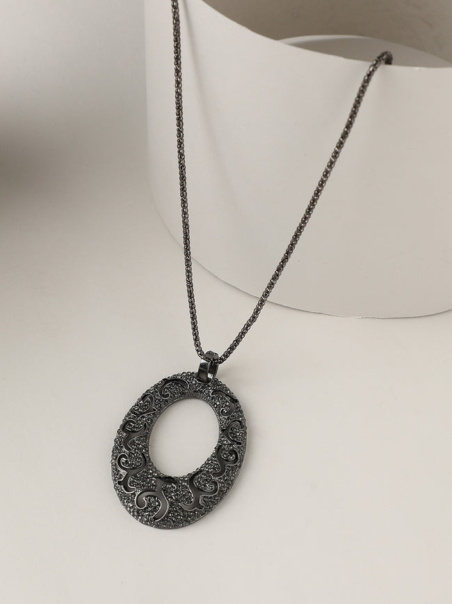 Women Halo Serenade Pendant Necklace