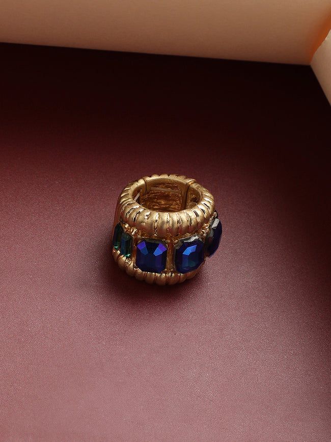 Women Midnight Odessey Cocktail Ring
