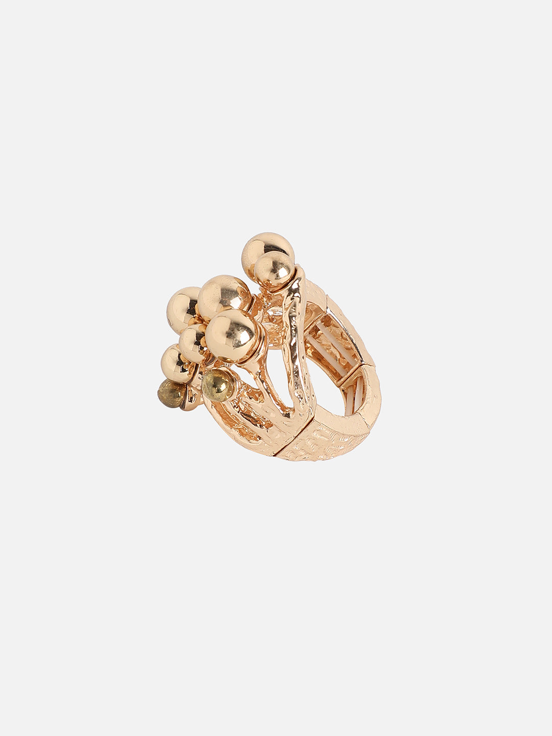 Women Cluster Ball Cocktail Ring