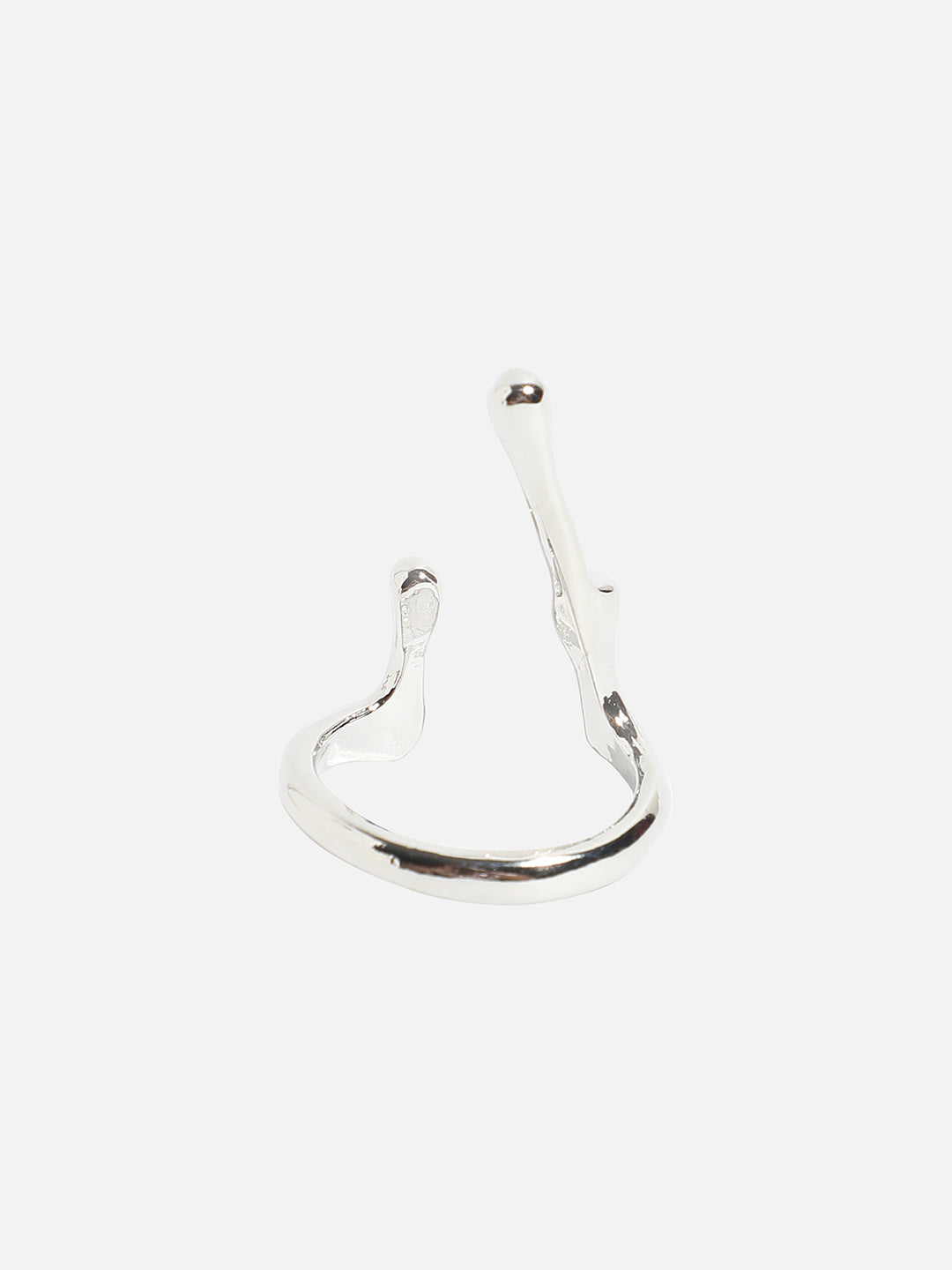 Women Silver-Plated Finger Ring