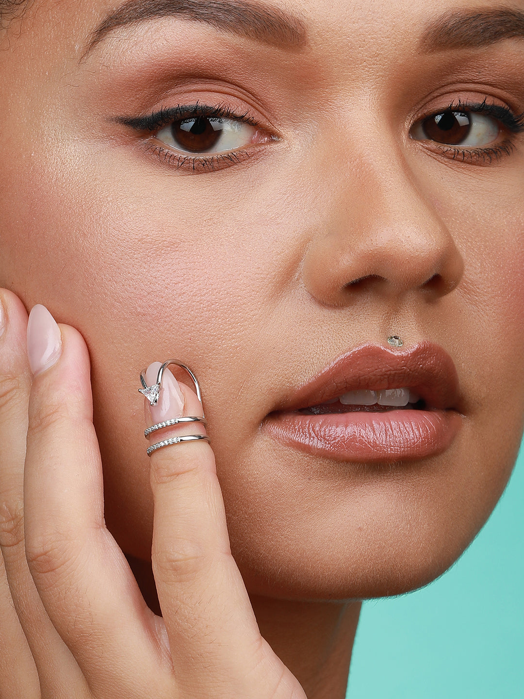 Women Glittering Adornments Ring