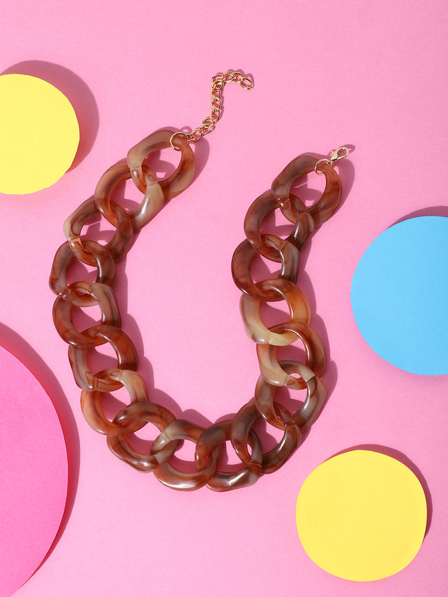 Women Gold Plated Designer Party Necklace