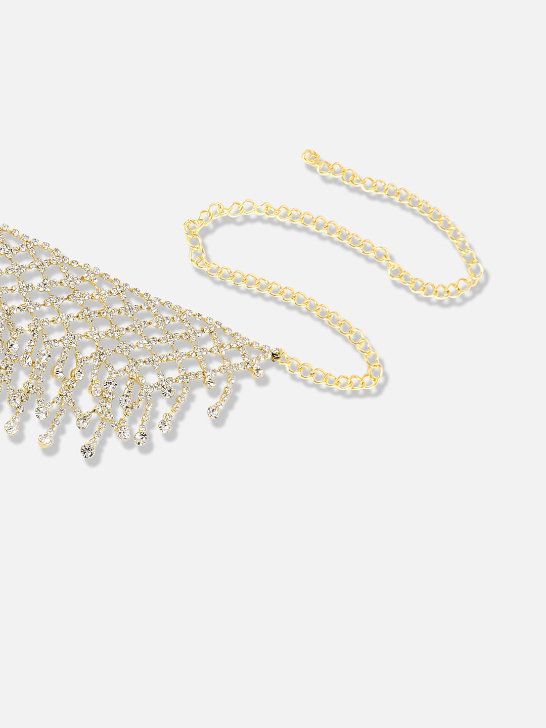 Women Silver Plated Designer Party Necklace
