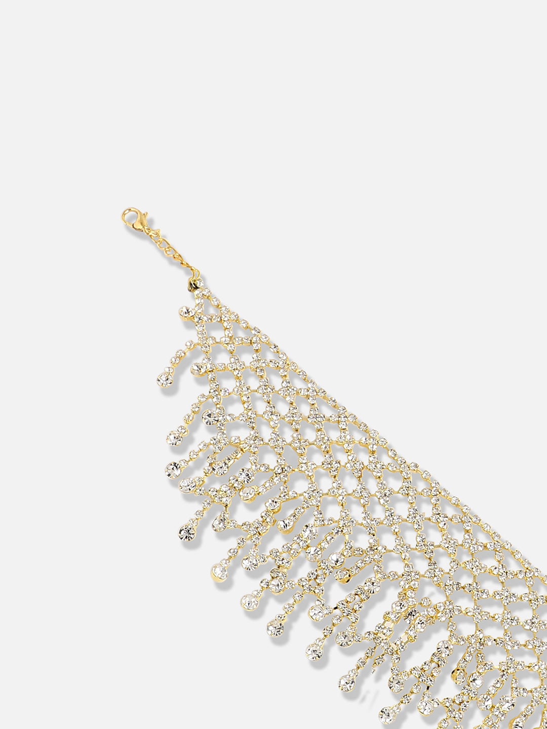 Women Silver Plated Designer Party Necklace