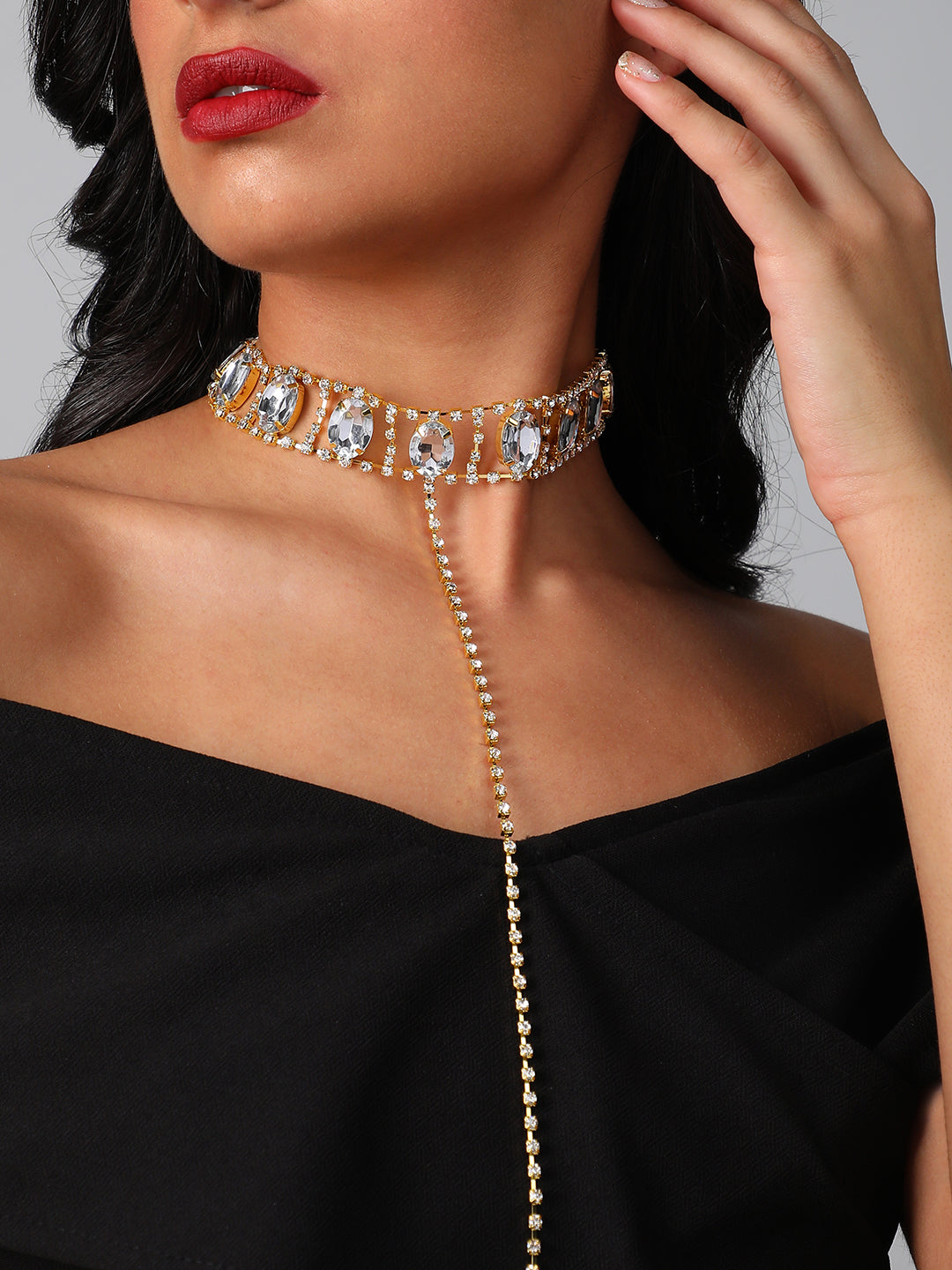 Women Silver Plated Pearls Casual Necklace