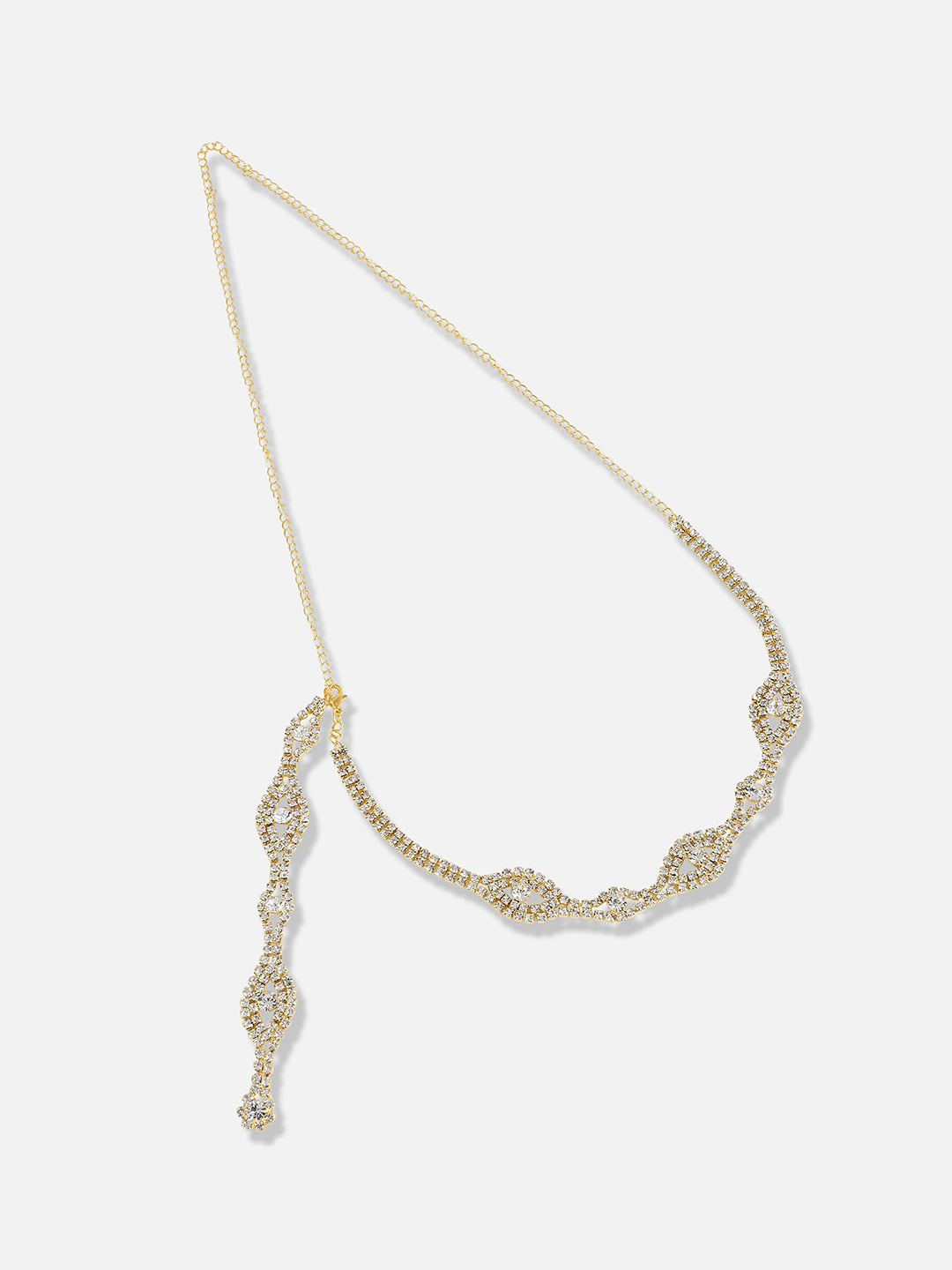 Women Silver Plated Designer Party Necklace