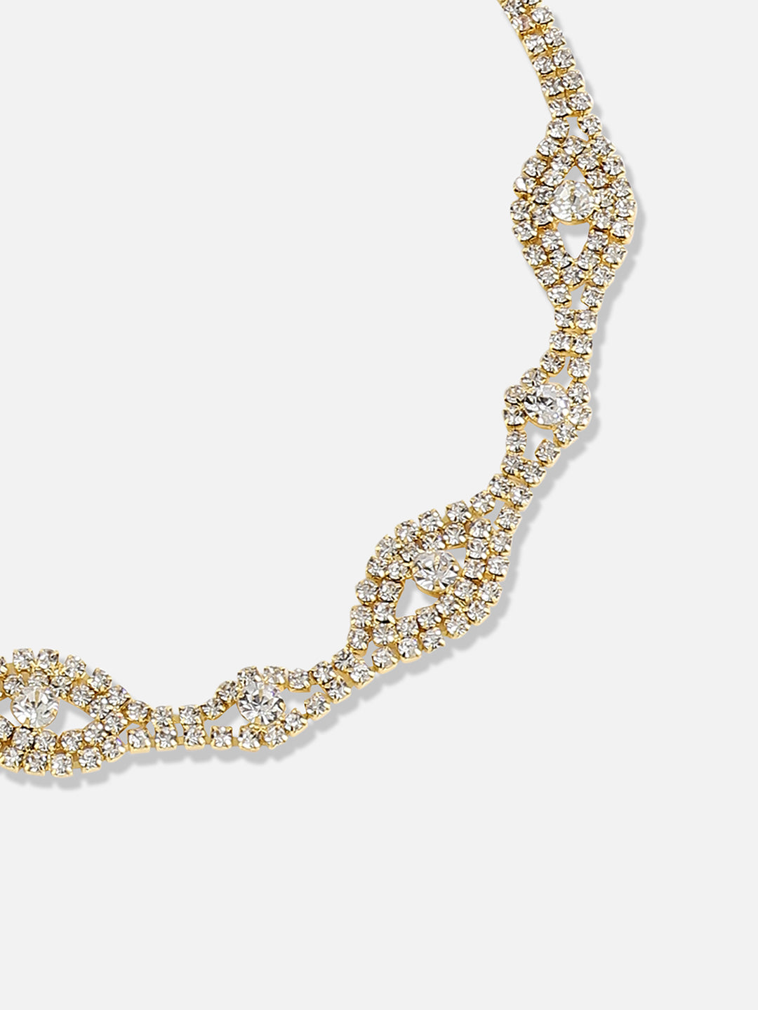 Women Silver Plated Designer Party Necklace