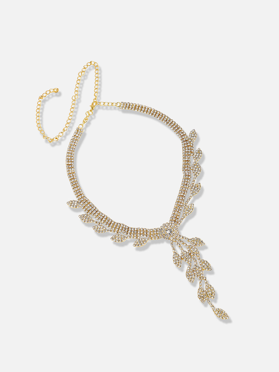 Women Silver Plated Designer Party Necklace