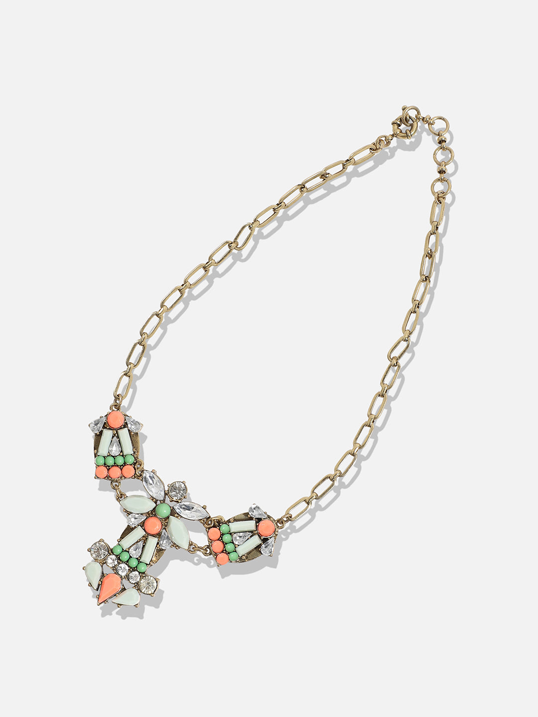 Women Pastel Colour stone necklace