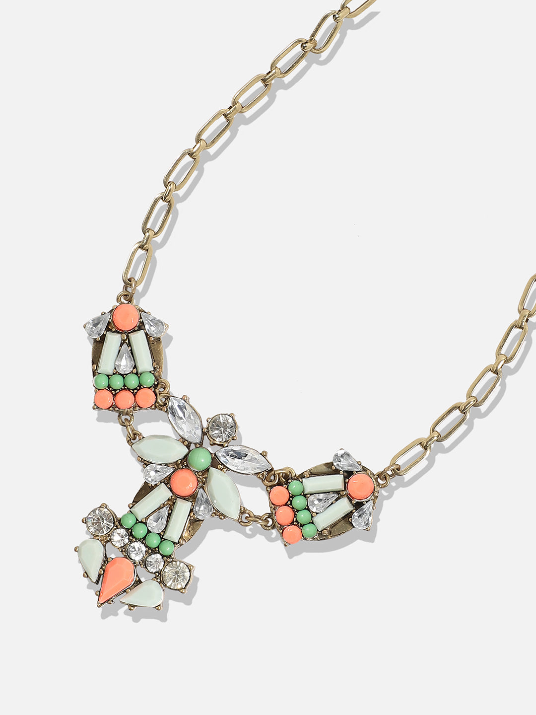 Women Pastel Colour stone necklace