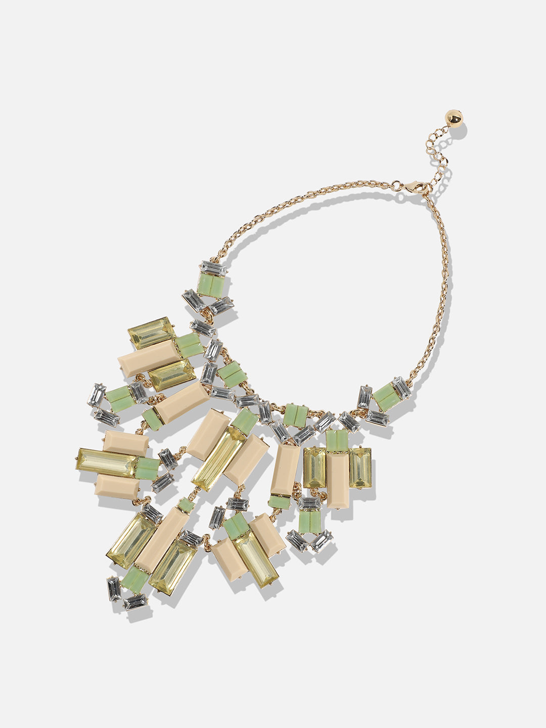 Women Pastle Stone choker statement necklace