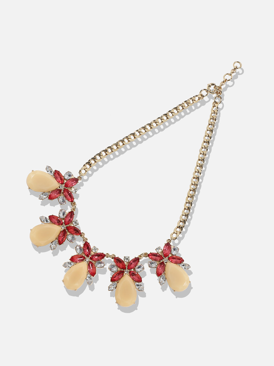 Women Multi-colour acrylic crystal necklace