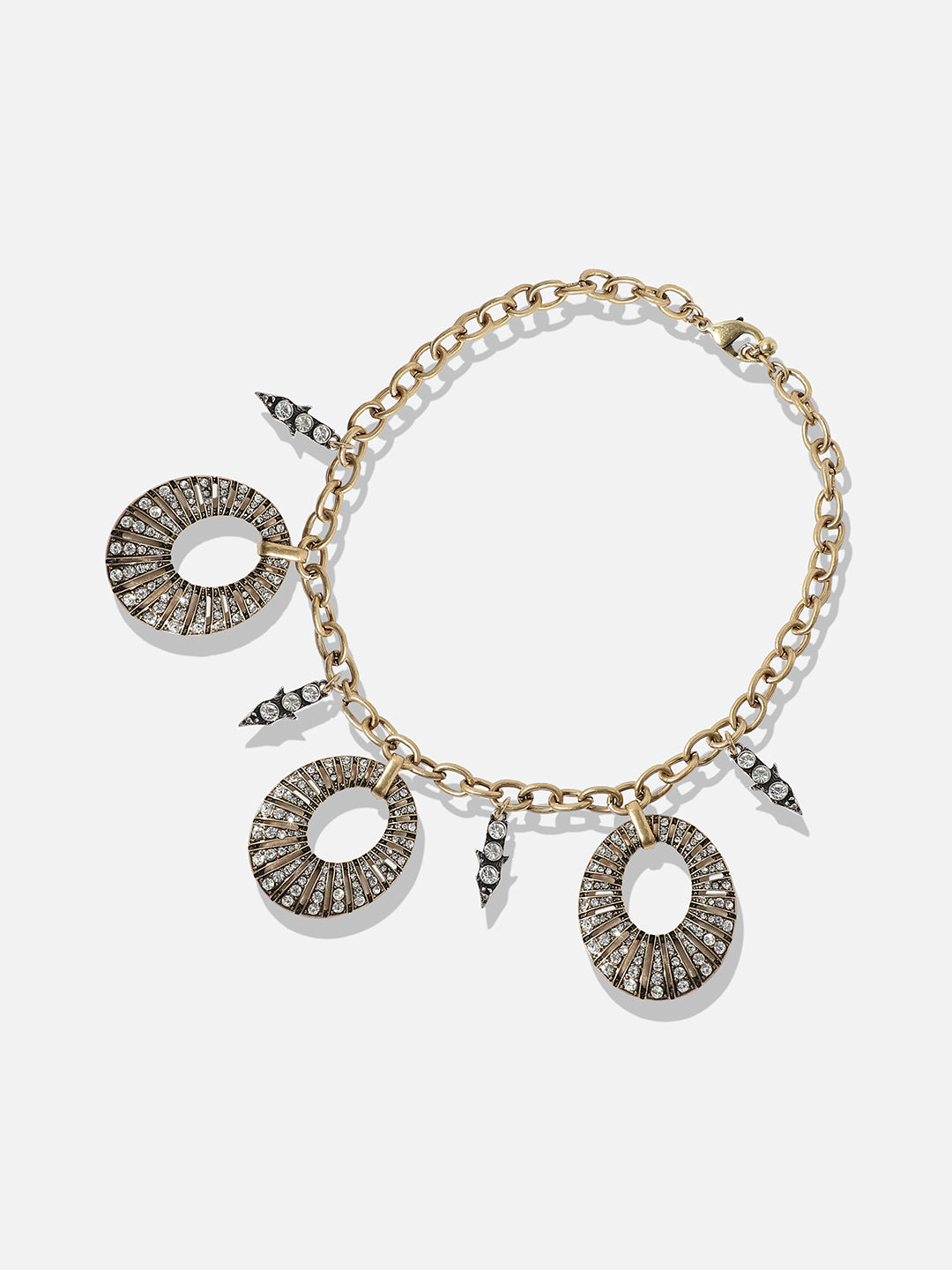 Women Ovel Shaped pattern necklace