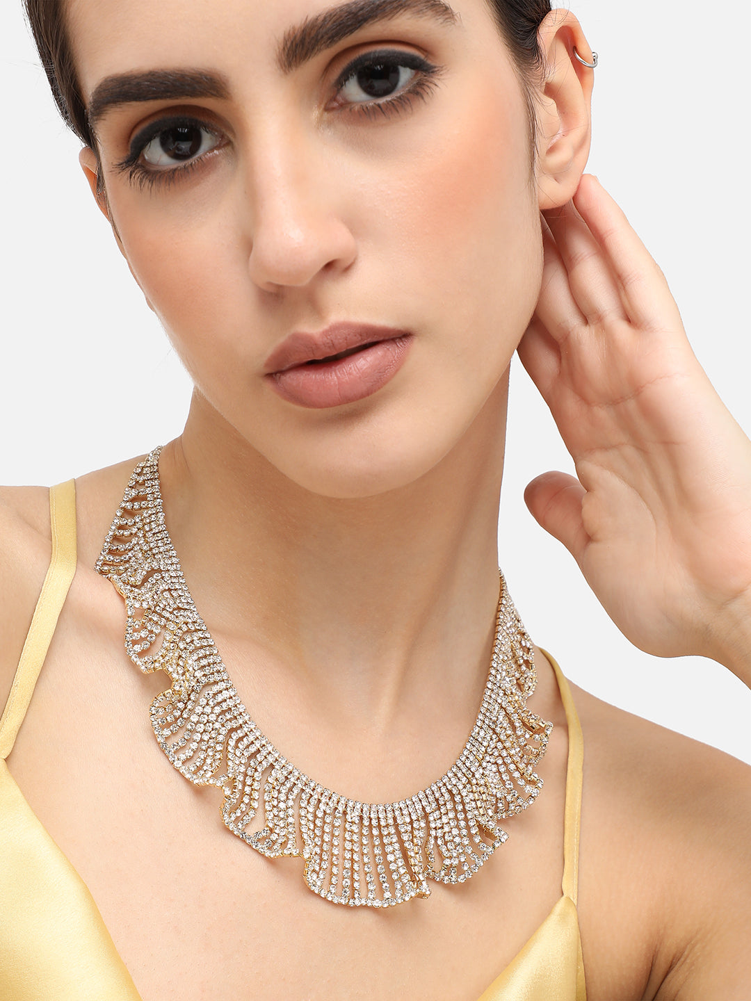Women gold plated Necklace