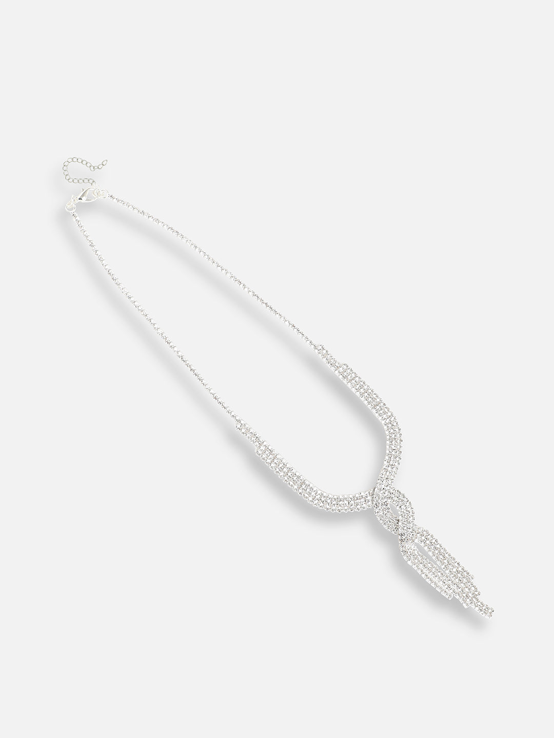 Women Gold Plated Designer Stone Party Necklace