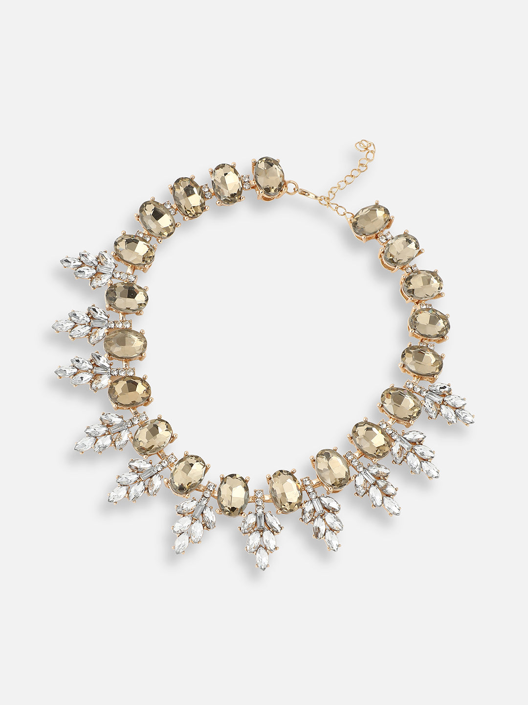 Women Gold Plated Designer Party Necklace