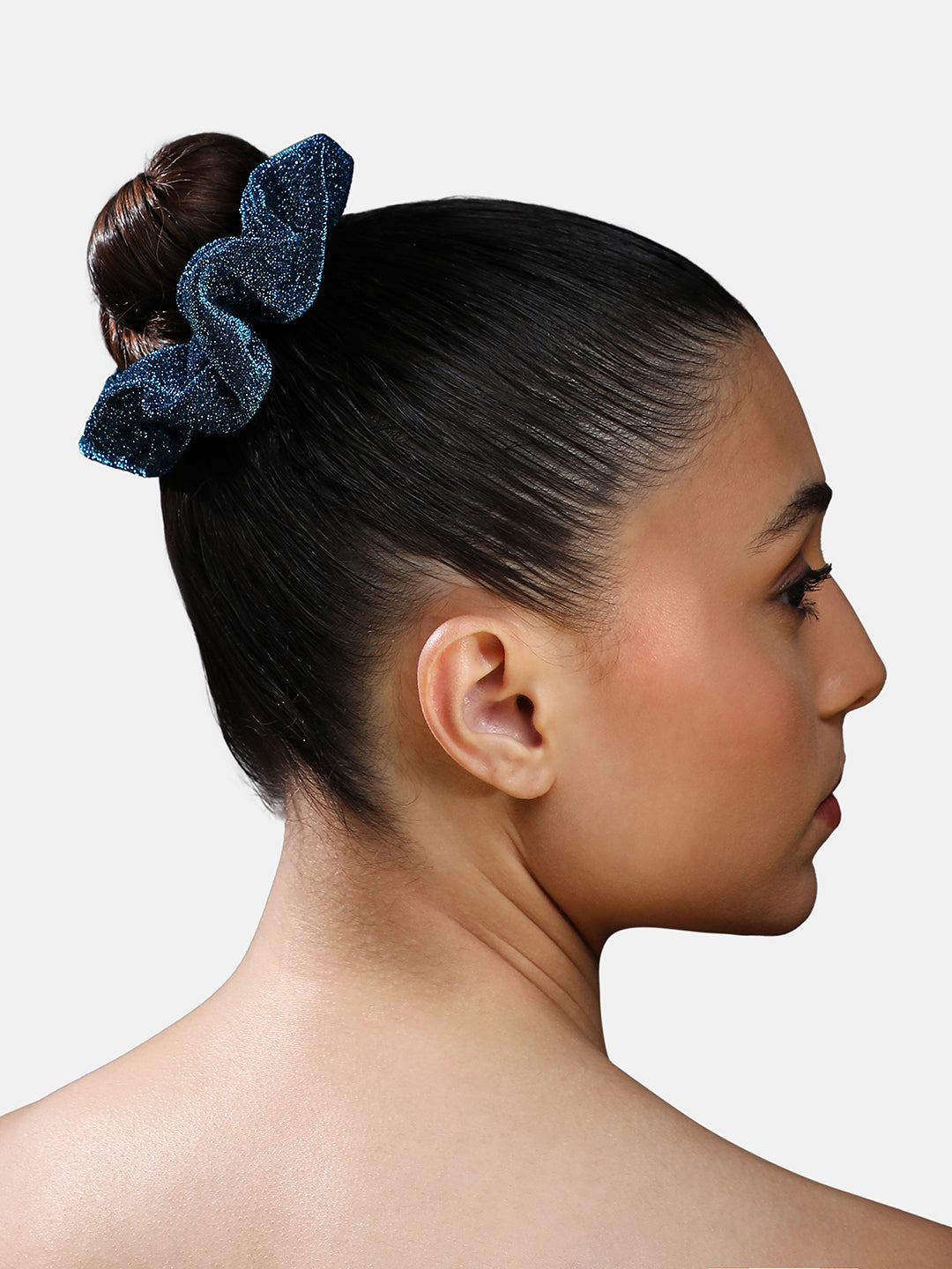 Women Green Ponytail Holder